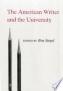 The American writer and the university /