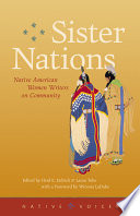 Sister nations : Native American women writers on  community /