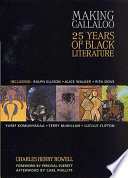 Making Callaloo : 25 years of Black literature /