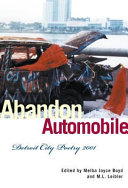 Abandon automobile : Detroit city poetry 2001 /