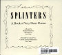 Splinters : a book of very short poems /