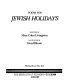 Poems for Jewish holidays /