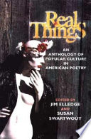 Real things : an anthology of popular culture in American poetry /