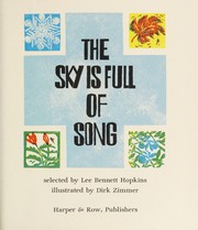 The sky is full of song /