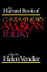 The Harvard book of contemporary American poetry /