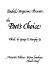 Tendril magazine presents The poet's choice /