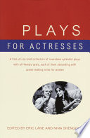 Plays for actresses /