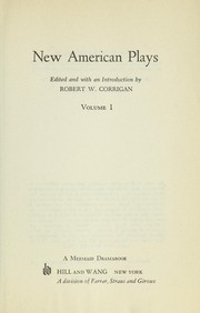 New American plays /