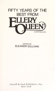 Fifty years of the best from Ellery Queen /