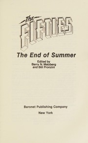The fifties : the end of summer /