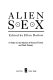 Alien sex : 19 tales by the masters of science fiction and dark fantasy /