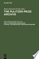 International reporting, 1928-1985 : from the activities of the League of Nations to present-day global problems /