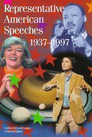 Representative American speeches, 1937-1997 /