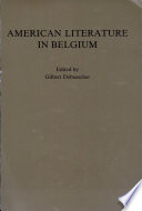 American literature in Belgium /