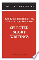 Selected short writings /