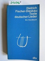 Texte deutscher Lieder : ein Handbuch /