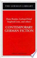 Contemporary German fiction /