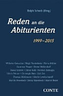 Reden an die Abiturienten : gehalten im Saarland 1999 bis 2015 /