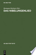 Das Nibelungenlied : nach der St. Galler Handschrift /