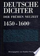 Deutsche Dichter der frühen Neuzeit (1450-1600) : ihr Leben und Werk /