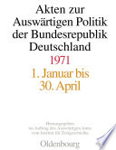 Akten zur Auswärtigen Politik der Bundesrepublik Deutschland,