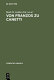 Von Franzos zu Canetti : jüdische autoren aus Österreich : neue Studien /