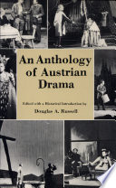 An anthology of Austrian drama /