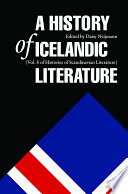 A history of Icelandic literature /