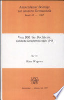 Von Böll bis Buchheim : deutsche Kriegsprosa nach 1945 /