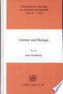 Literatur und Ökologie /