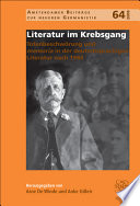Literatur im Krebsgang : Totenbeschwörung und memoria in der deutschsprachigen Literatur nach 1989 /