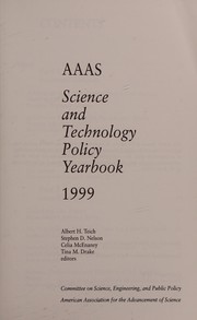 AAAS science and technology policy yearbook, 1999 /
