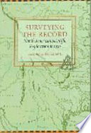 Surveying the record : North American scientific exploration to 1930 /