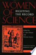 Women of science : righting the record /