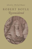 Robert Boyle reconsidered /