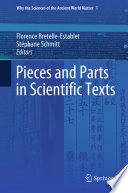 Pieces and parts in scientific texts /