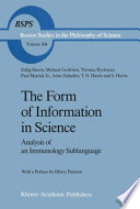 The Form of information in science : analysis of an immunology sublanguage /