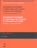 International encyclopedia of abbreviations and acronyms in science and technology /