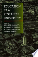 Education in a research university /