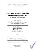 NAEP 1996 science cross-state data compendium for the grade 8 assessment : findings from the National Assessment of Educational Progress for the state science assessment /