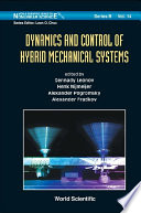 Dynamics and control of hybrid mechanical systems /