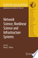 Network science, nonlinear science and infrastructure systems /
