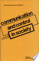 Communication and control in society /