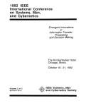 1992 IEEE International Conference on Systems, Man, and Cybernetics : emergent innovations in information transfer processing and decision making /