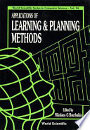 Applications of learning & planning methods /