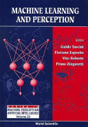 Machine learning and perception /