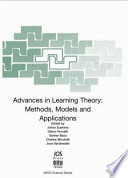 Advances in learning theory : methods, models and applications /