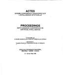 Proceedings, Sixth Canadian Conference on Artificial Intelligence : 'Ecole Polytechnique de Montr'eal, Montr'eal, Qu'ebec, Canada, May 21-23, 1986 /