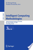 Intelligent Computing Methodologies : 16th International Conference, ICIC 2020, Bari, Italy, October 2-5, 2020, Proceedings, Part III /