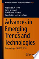 Advances in Emerging Trends and Technologies : Proceedings of ICAETT 2020 /